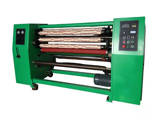 Super Clear Tape Slitting Machine Consistent Slitting Pneumatic Control for OPP Soundless Tape Use