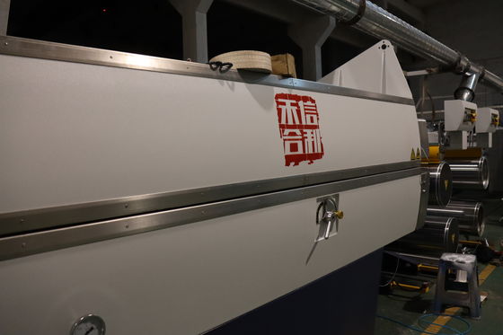 Kunststoff-Flachband-Extrusionslinie Zuverlässige Polypropylen-Beutel Gewebte Beutel Flachgarnherstellung