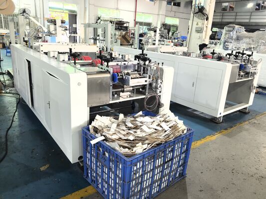 Stabile Leistung 10F Wasserklebstoff verdrehter Papiergriff Herstellungsmaschine kontinuierlicher Betrieb für Papiergriff System
