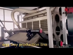 Automatische austauschende Ei-Tray Machine Fruit Tray Making-Maschine